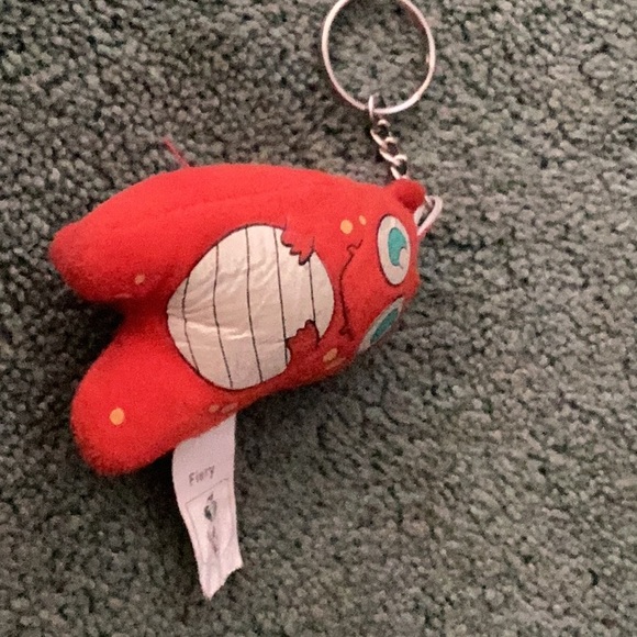 Red Plush Keychain - Picture 2 of 9